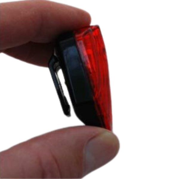 Safety Light USB Rechargeable Mini Red Blinking Light - Image 2