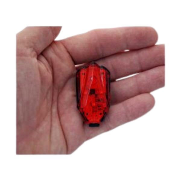 Safety Light USB Rechargeable Mini Red Blinking Light - Image 3